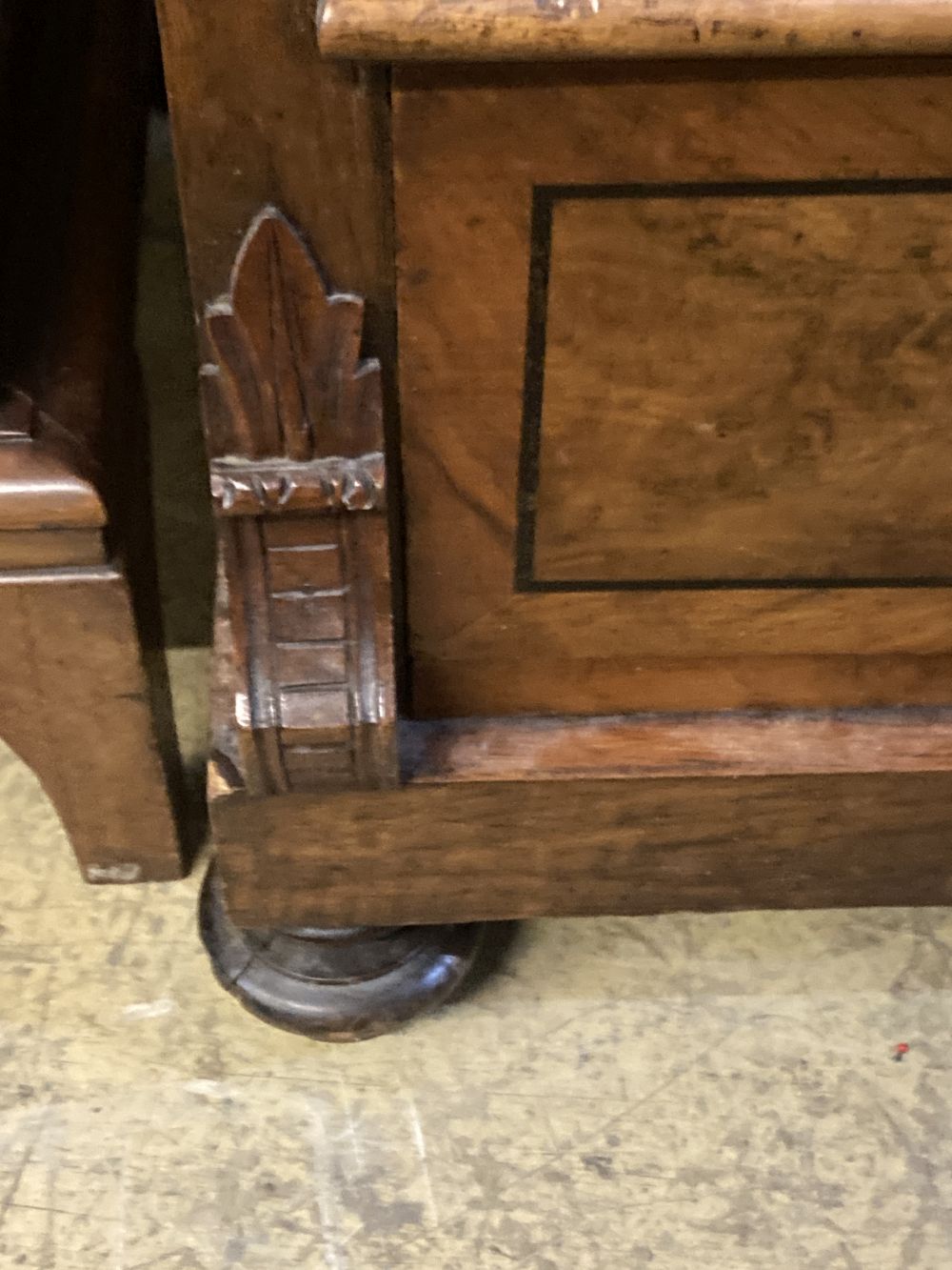 An early 19th century Swedish secretaire à abattant, width 105cm depth 50cm height 148cm